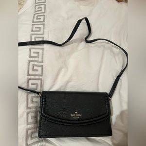 Kate spade black purse shoulder strap